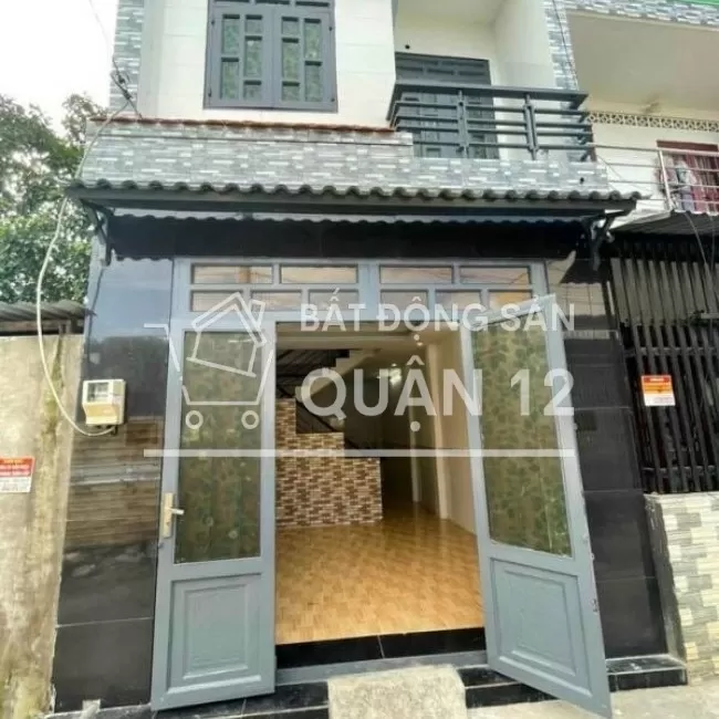 BÁN GẤP NHÀ 1 TRỆT 1 LẦU, THẠNH LỘC QUẬN 12, SHR, 3,2 TỶ, BAO SANG TÊN