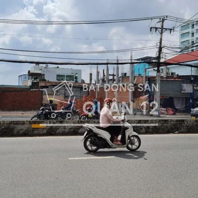 Đất Nền Nhà Phố Thương Mại mặt tiền Hà Huy Giap quận 12. Chỉ 79Tr/m2.