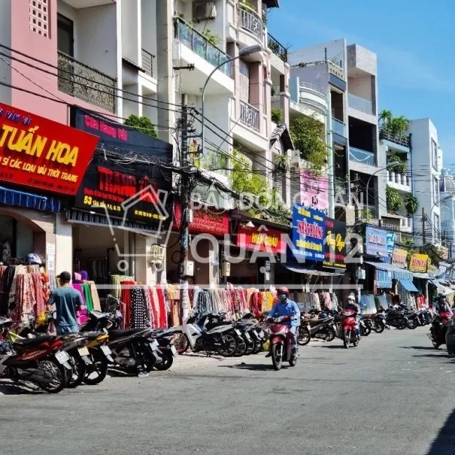 Đất Nền Nhà Phố Thương Mại mặt tiền Hà Huy Giap quận 12. Chỉ 79Tr/m2.