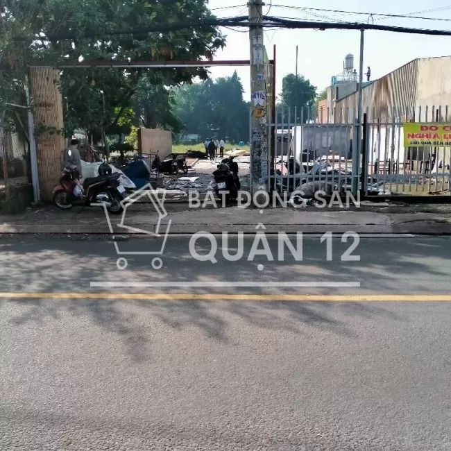Quận 12, đất Mặt Tiền Hà Huy Giáp, Giáp Bình Dương.