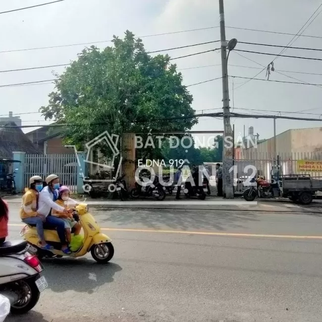 Quận 12, đất kinh doanh mặt tiền Hà Huy Giáp. Đường mở rộng 30m