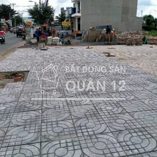 Quận 12, Đất Kinh Doanh Mặt tiền Hà Huy Giáp
