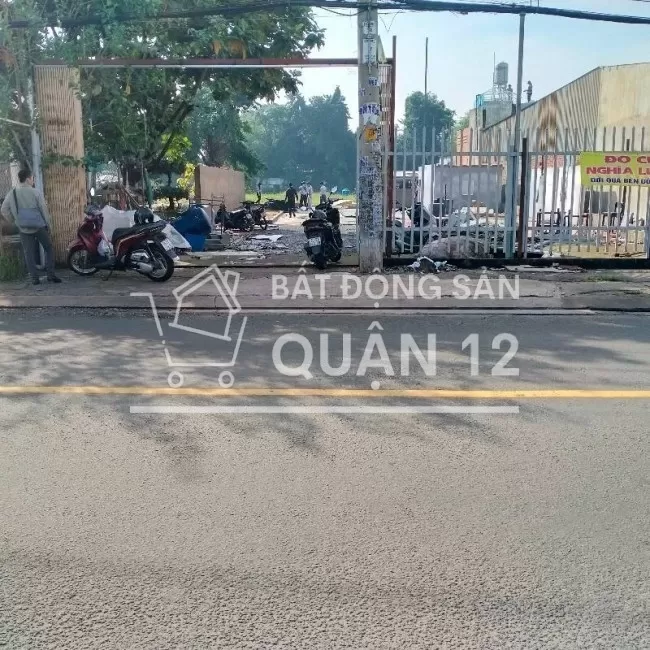 Chính Chủ Bán Đất Q12, Mặt Tiền Hà Huy Giáp..