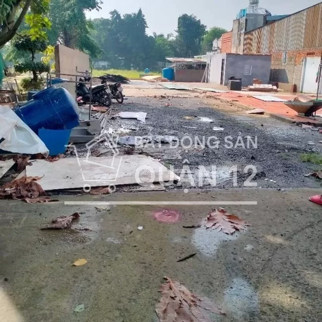 Đất Quận 12, Mặt Tiền Đường Hà Huy Giáp thích hợp kinh doanh mặt tiền