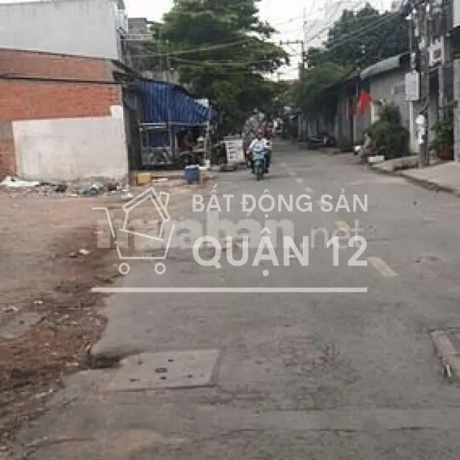 Đất mặt tiền Tân Thới Nhất 05 diện tích 4x28m. Giá 6.15 tỷ