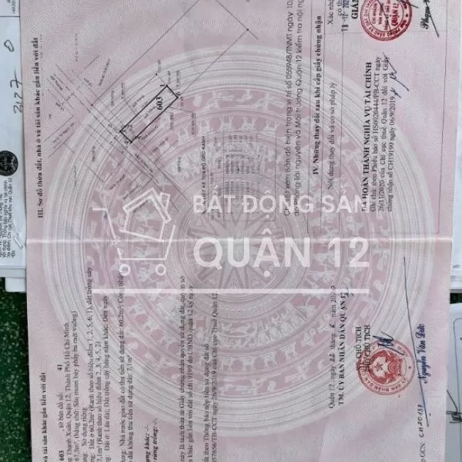 Thanh Lý gấp Đất 67m(4x17) thổ cư ngay viện dưỡng lão đường TX24