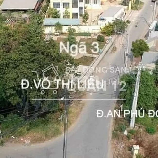 Bán nhà nát MT An Phú Đông 3 Quận 12 DT 29x19m (gần Võ Thị Liễu)