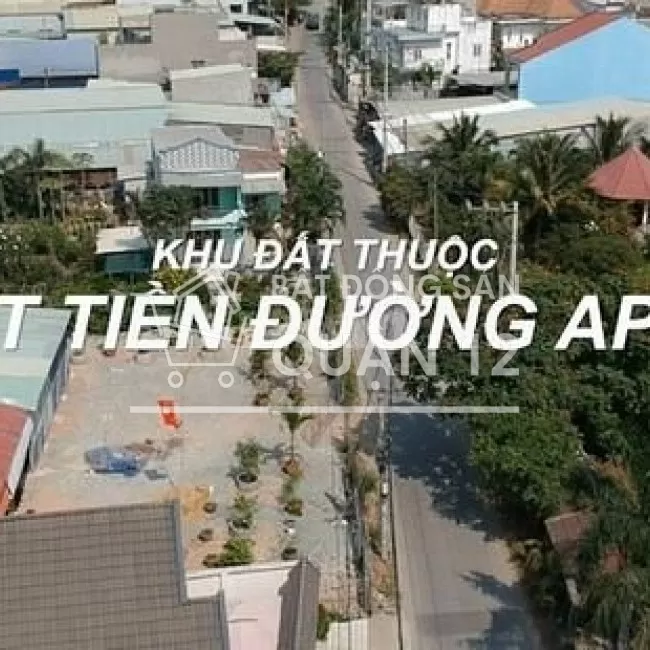 Bán nhà nát MT An Phú Đông 3 Quận 12 DT 29x19m (gần Võ Thị Liễu)