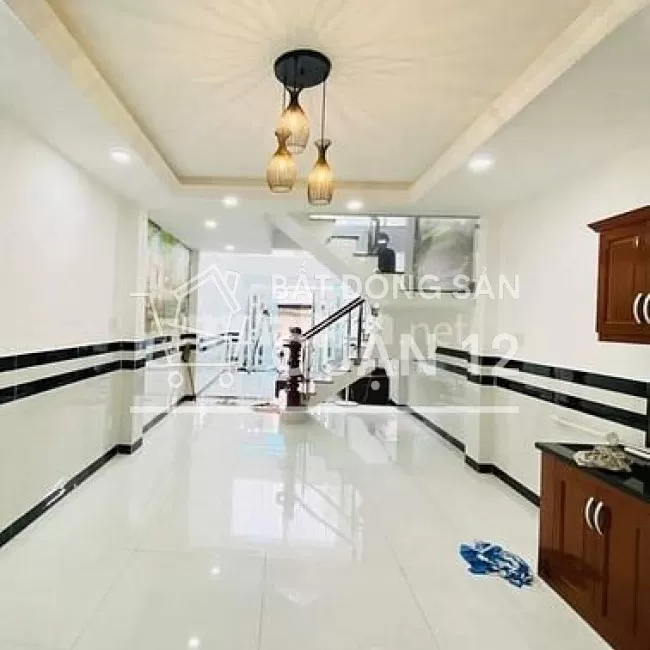 Nhà mới 1trệt 3lầu, 72M2(4x18), hẻm 6M, D.T.Mười, Q12, 5tỷ200 Chốt