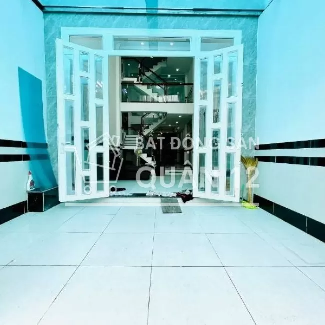 Nhà mới 1trệt 3lầu, 72M2(4x18), hẻm 6M, D.T.Mười, Q12, 5tỷ200 Chốt