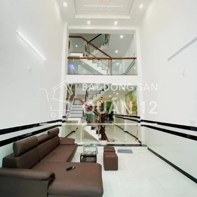 Nhà mới 1trệt 3lầu, 72M2(4x18), hẻm 6M, D.T.Mười, Q12, 5tỷ200 Chốt