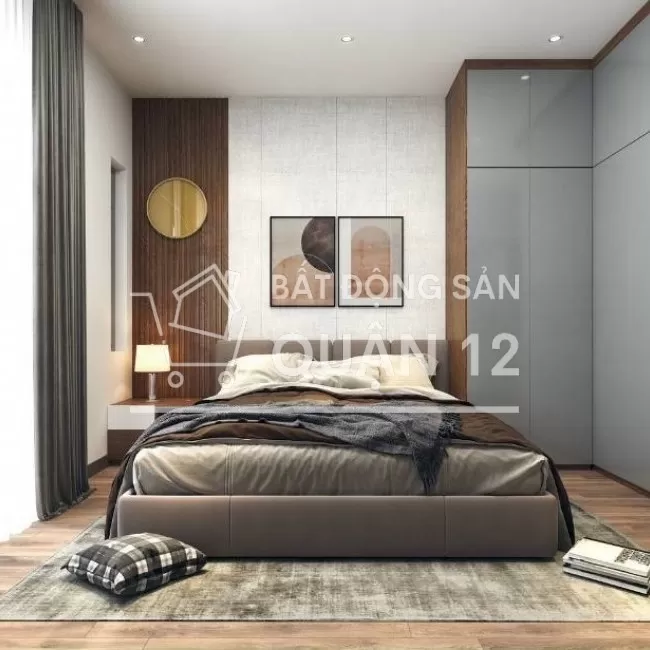 KHU NHÀ PHỐ BIỆT LẬP 1 TRỆT 3 LẦU 1 TUM TỐT NHẤT QUẬN 12 ,4TỶ850 200m2