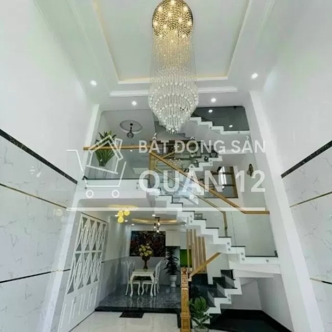 BÁN NHÀ PHỐ VEN SÔNG QUẬN 12- SHR - DỌN VÀO Ở NGAY - ĐÃ HOÀN CÔNG
