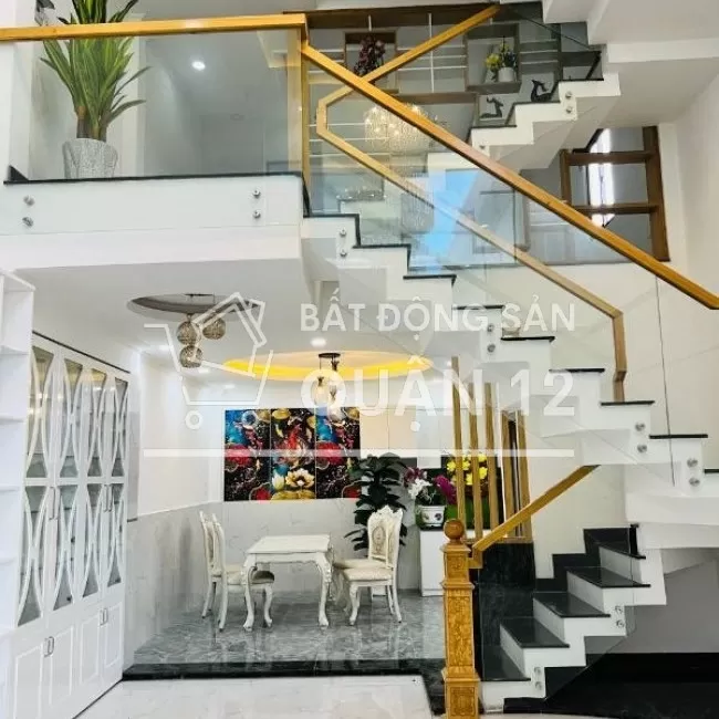 CẦN BÁN NHÀ MỚI XÂY QUẬN 12, HÀ HUY GIÁP 55M2, SHR, GIÁ 3,5 TỶ