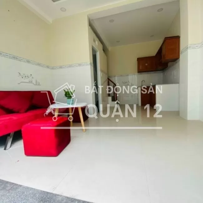 1 tỷ- nhà 1 trệt 2 tầng lầu + sân thượng- hẻm xe ô tô 