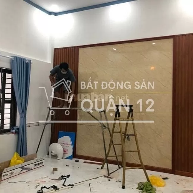 Bán nhà mới 2/ đường hà huy giáp chỉ 2.98 ty sổ hồng riêng đầy đủ