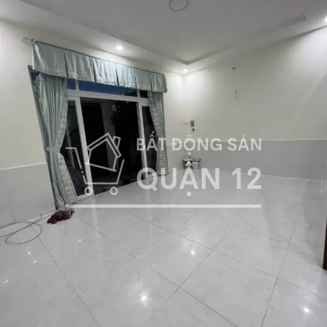 nhà quận 12 ngã tư ga vào hà huy giáp 1 lầu 