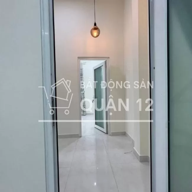 nhà quận 12 ngã tư ga vào hà huy giáp 1 lầu 