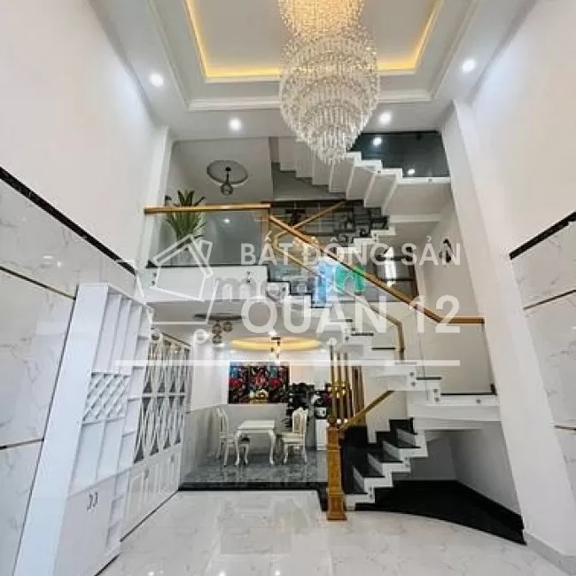 Nhà Đường Hà Huy Giáp Quận 12, 5Tầng, Thang Máy, FULL Nội Thất, Giá Rẻ