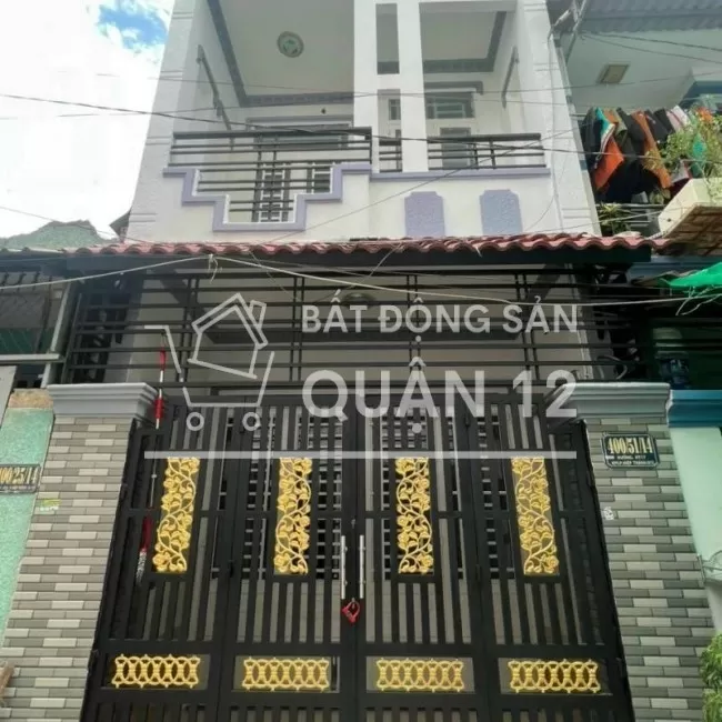 Kẹt tiền bán gấp nhà 1 trệt 1 lầu HT17 Quận 12 giá 2 tỷ 050 TL