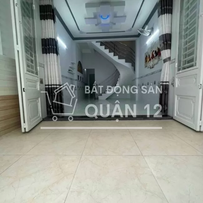 Kẹt tiền bán gấp nhà 1 trệt 1 lầu HT17 Quận 12 giá 2 tỷ 050 TL