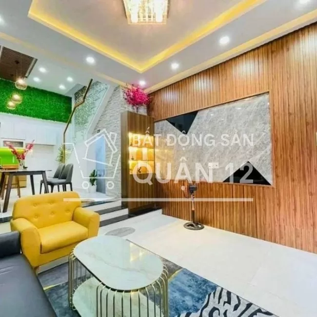 3.5 Tỷ Bán Nhà chính chủ SHR Q12 Hẻm 4m/ FULL nội Thất 