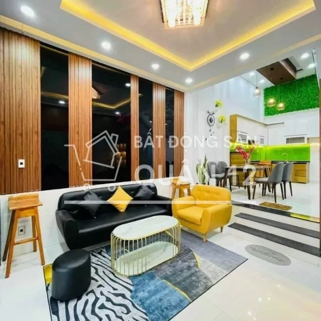 3.5 Tỷ Bán Nhà chính chủ SHR Q12 Hẻm 4m/ FULL nội Thất 