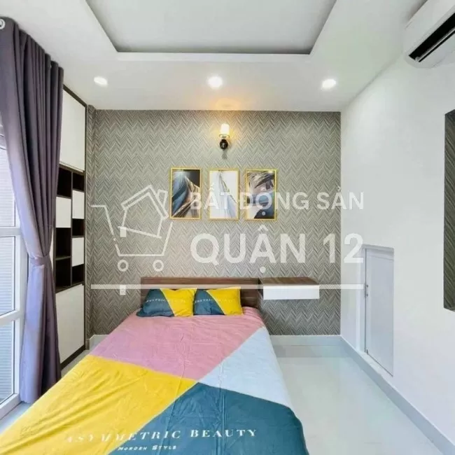 3.5 Tỷ Bán Nhà chính chủ SHR Q12 Hẻm 4m/ FULL nội Thất 