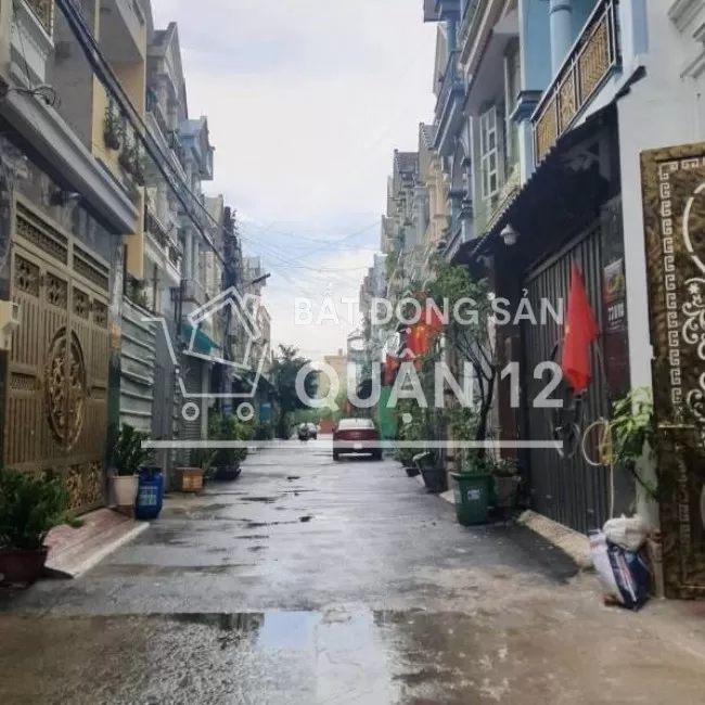 Hẻm 8m Huỳnh Thị Hai, Quận 12, 60m, xe hơi tránh, nhà mới ở ngay.