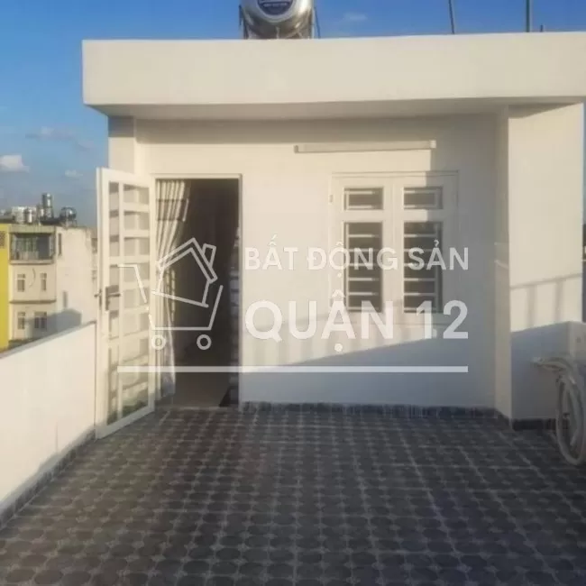 Nhà 1 trệt 3 lầu quận 12 đường thông 8m nhà đẹp