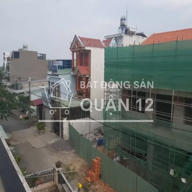 Nhà 1 trệt 3 lầu quận 12 đường thông 8m nhà đẹp