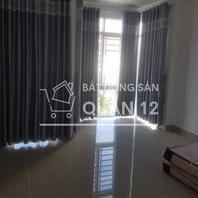 Nhà 1 trệt 3 lầu quận 12 đường thông 8m nhà đẹp