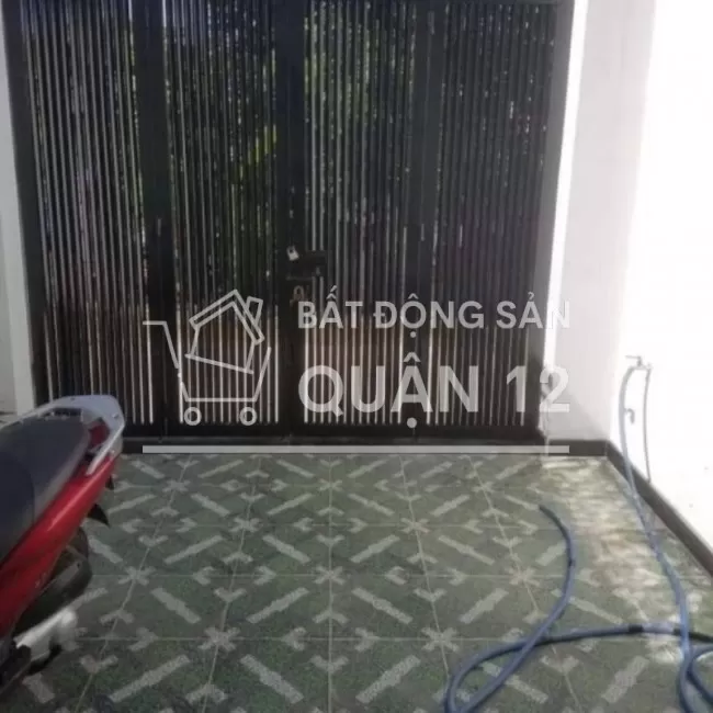 Nhà 1 trệt 3 lầu quận 12 đường thông 8m nhà đẹp