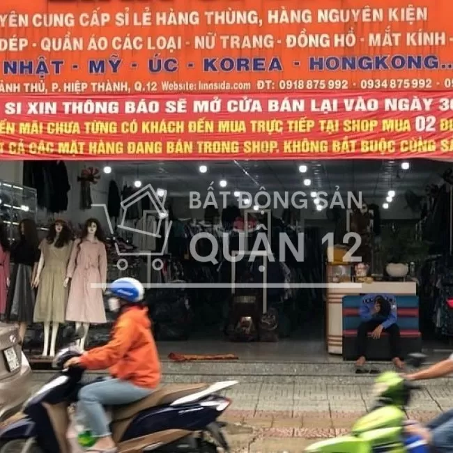 Cần bán căn nhà mặt tiền Nguyễn ảnh Thủ gần lê Văn khương q12 TPHCM