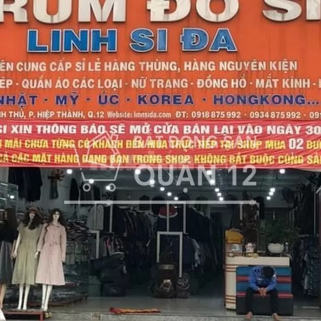 Cần bán căn nhà mặt tiền Nguyễn ảnh Thủ gần lê Văn khương q12 TPHCM