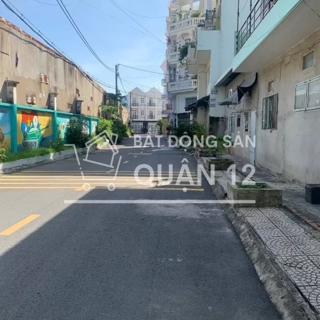 Nhà 4 tầng hẻm nhựa 8m Nguyễn Ảnh Thủ Q.12 5x12.5 giá 4.8 tỷ 