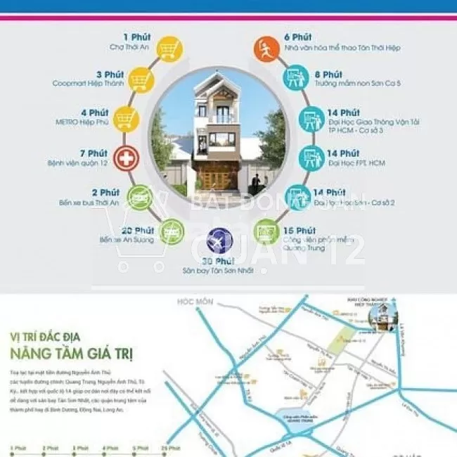 Nhà Mặt Tiền - Sát Ngã Tư - Gần Lê Văn Khương - Chưa qua kinh doanh