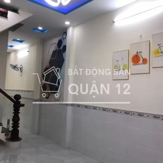 NHÀ MỚI ĐẸP HIÊP THÀNH CITY, Quận 12, 4X14M, 3 TẤM, 4.499 tỷ TL 