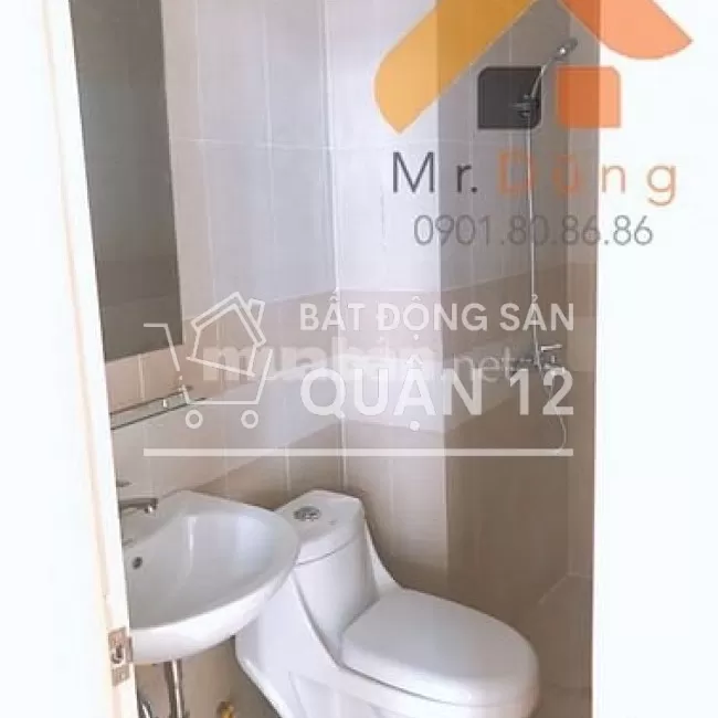 Tô Ký Tower giá 1.7 tỷ 2PN 51m2 - 75m2, sổ hồng, mặt tiền Tô Ký có ST