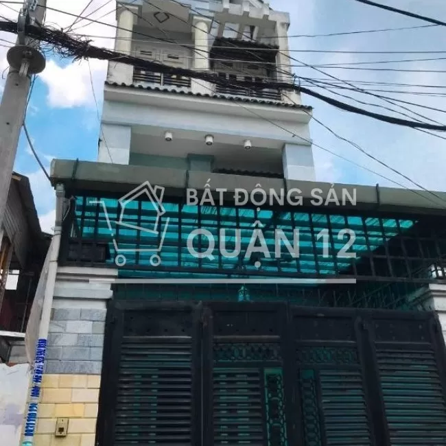 BÁN NHÀ SHR 4X20 GẦN CVPM QUANG TRUNG QUẬN 12