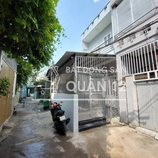 Bán Nhà Hẻm Xe Hơi Tân Thới Hiệp Q12