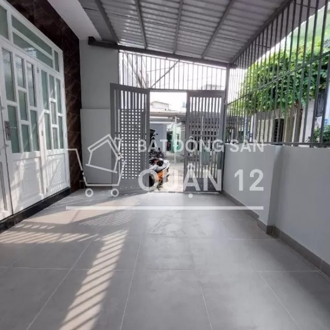 Bán Nhà Hẻm Xe Hơi Tân Thới Hiệp Q12
