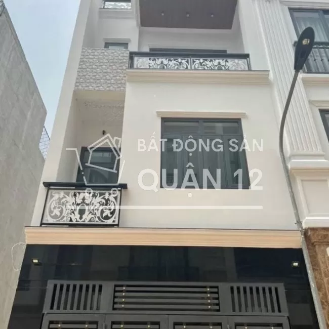 Nhà đầu hẻm 6m - q12-4PN - 1T99 TL