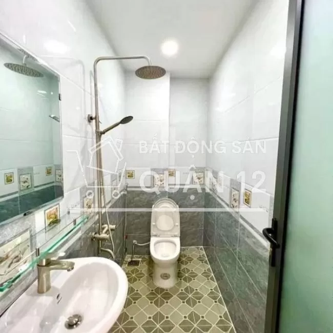 Nhà đầu hẻm 6m - q12-4PN - 1T99 TL