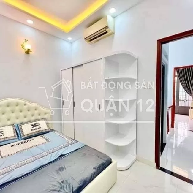 Nhà đầu hẻm 6m - q12-4PN - 1T99 TL