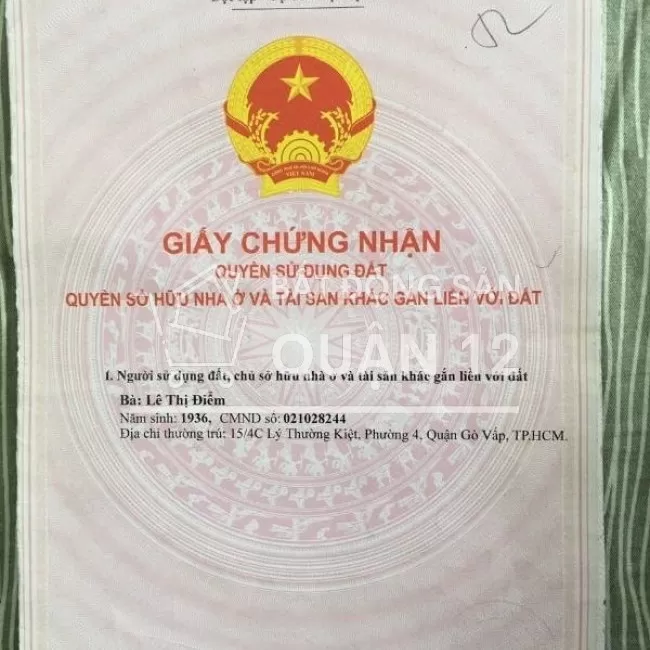 Nhà 2 mặt tiền góc ngã 4 đường 22m đường TL 19 Thạnh Lộc Q 12 giá tốt