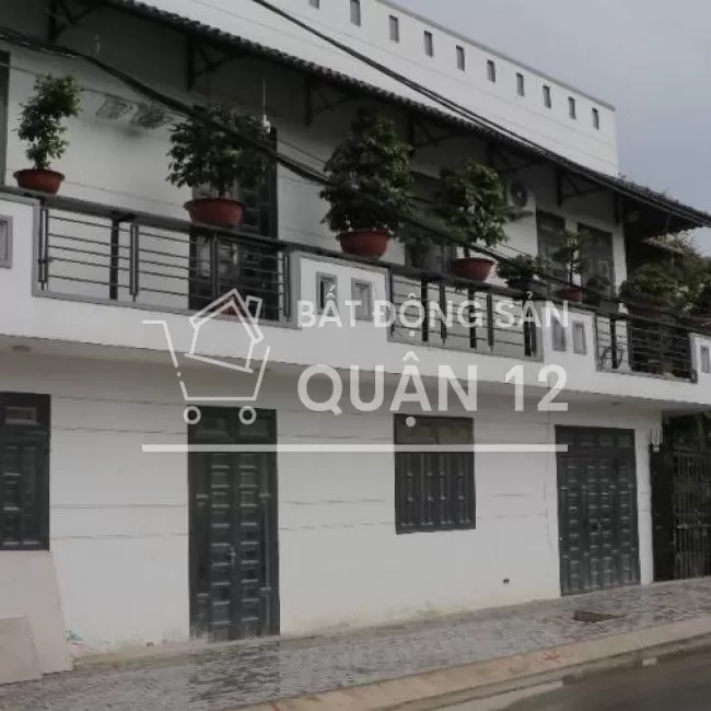 Nhà 2 mặt tiền góc ngã 4 đường 22m đường TL 19 Thạnh Lộc Q 12 giá tốt