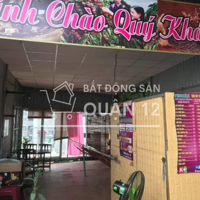 Bán quán cà phê quận 12, cạnh khu chung cư PICITY