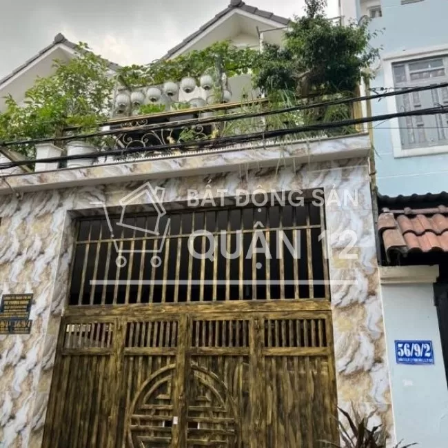 Bán nhà sổ riêng , Thạnh Xuân 25 , : 4 x 15 m2 , 1 trệt 1 lầu , hxh  .