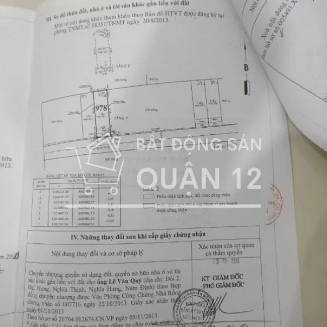 Bán nhà đường TX25 ngay uỷ ban Phường, DT 4x14, Giá 3.7 tỷ